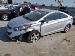 Salvage cars for sale at Kansas City, KS auction: 2013 Hyundai Elantra Coupe GS