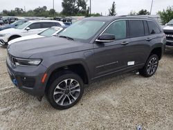 Salvage cars for sale at Arcadia, FL auction: 2023 Jeep Grand Cherokee Overland 4XE