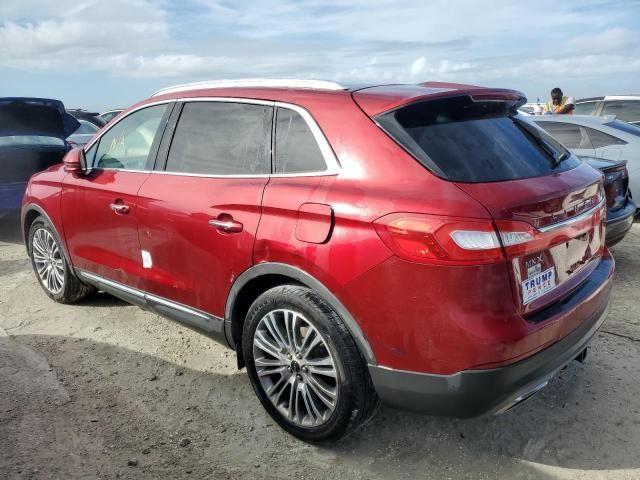 2016 Lincoln MKX Reserve