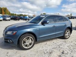 Salvage cars for sale at West Warren, MA auction: 2015 Audi Q5 Premium Plus