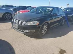 Salvage cars for sale at Riverview, FL auction: 2013 Volkswagen Passat SEL