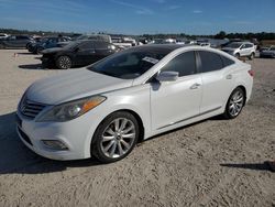 Salvage cars for sale at Houston, TX auction: 2012 Hyundai Azera GLS