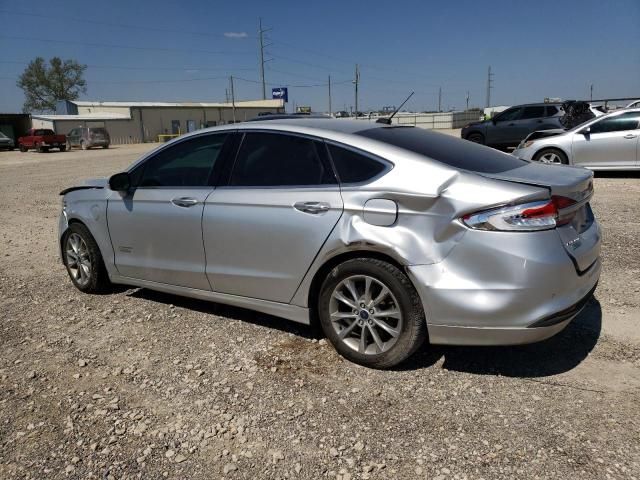 2017 Ford Fusion SE Phev