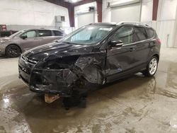 Salvage cars for sale at Avon, MN auction: 2014 Ford Escape Titanium