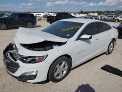 Chevrolet salvage cars for sale: 2021 Chevrolet Malibu LS