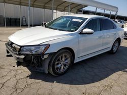 Salvage cars for sale at Fresno, CA auction: 2016 Volkswagen Passat S