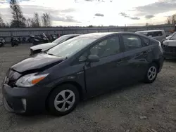 Toyota salvage cars for sale: 2015 Toyota Prius