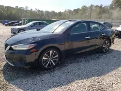 Salvage cars for sale at Ellenwood, GA auction: 2021 Nissan Maxima SV