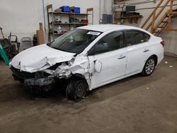 Salvage cars for sale at Ham Lake, MN auction: 2019 Nissan Sentra S