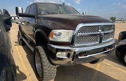 Salvage trucks for sale at Oklahoma City, OK auction: 2014 Dodge 3500 Laramie