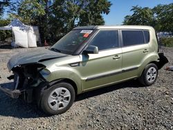 Salvage cars for sale at Baltimore, MD auction: 2013 KIA Soul