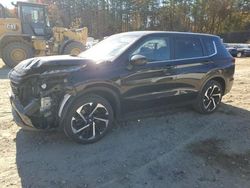 Salvage cars for sale at North Billerica, MA auction: 2022 Mitsubishi Outlander ES