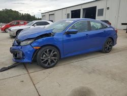 Salvage cars for sale at Gaston, SC auction: 2019 Honda Civic Sport