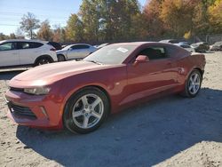 Salvage cars for sale at auction: 2018 Chevrolet Camaro LT