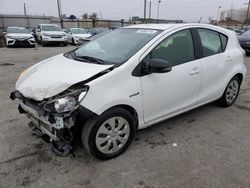 Toyota salvage cars for sale: 2012 Toyota Prius C