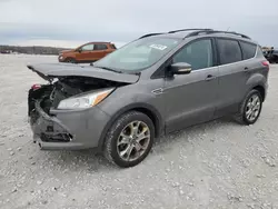 Salvage cars for sale at Wayland, MI auction: 2013 Ford Escape SEL