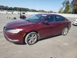 Vehiculos salvage en venta de Copart Dunn, NC: 2015 Chrysler 200 Limited