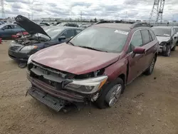 Salvage cars for sale at Elgin, IL auction: 2016 Subaru Outback 2.5I Premium