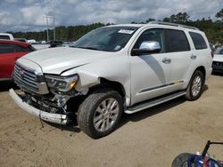 Salvage cars for sale at Greenwell Springs, LA auction: 2019 Toyota Sequoia Platinum