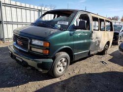 GMC salvage cars for sale: 2002 GMC Savana G1500 Luxury