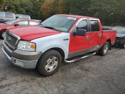 Ford salvage cars for sale: 2005 Ford F150 Supercrew