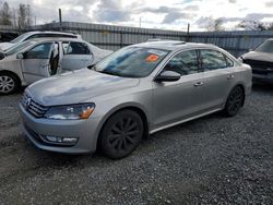 Volkswagen salvage cars for sale: 2012 Volkswagen Passat SEL