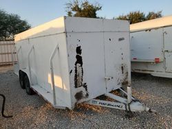 Salvage trucks for sale at San Antonio, TX auction: 2014 Parker Trailer