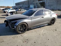 Salvage cars for sale at Fredericksburg, VA auction: 2015 Infiniti Q50 Base