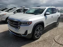 Salvage cars for sale at Arcadia, FL auction: 2021 GMC Acadia SLT