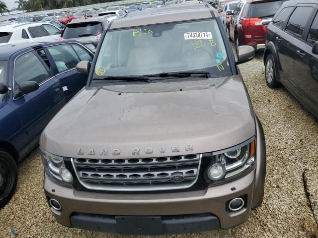 2016 Land Rover LR4 HSE