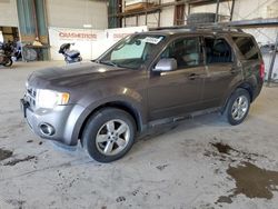 Salvage cars for sale at Eldridge, IA auction: 2012 Ford Escape Limited