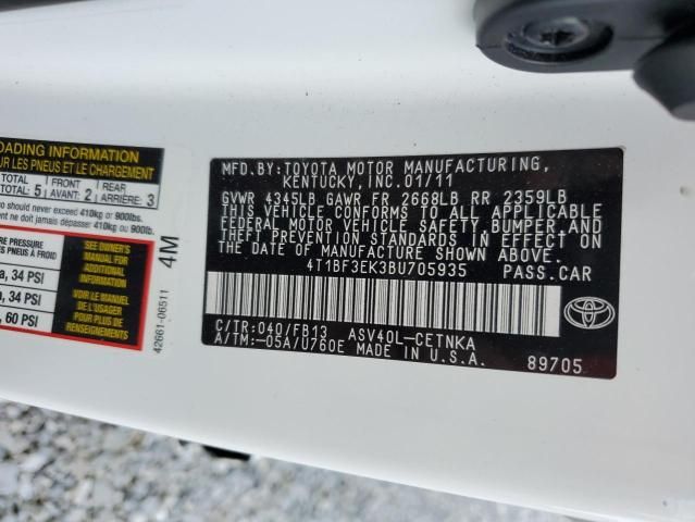 2011 Toyota Camry Base