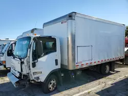 Salvage trucks for sale at Woodhaven, MI auction: 2014 Isuzu NPR