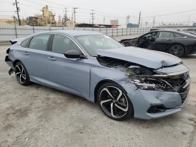 2022 Honda Accord Hybrid Sport