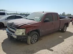 Salvage cars for sale at Houston, TX auction: 2009 Chevrolet Silverado C1500