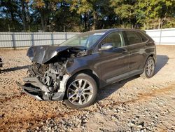 Salvage cars for sale at Austell, GA auction: 2015 Ford Edge Titanium