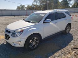 Salvage cars for sale at Gastonia, NC auction: 2016 Chevrolet Equinox LTZ