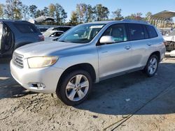 Toyota Highlander Limited salvage cars for sale: 2008 Toyota Highlander Limited