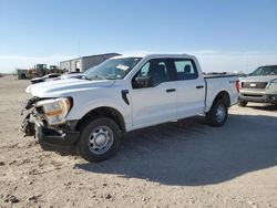 Salvage cars for sale at Amarillo, TX auction: 2021 Ford F150 Supercrew