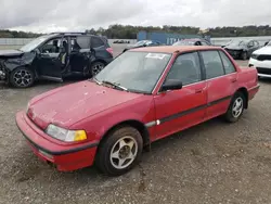 Salvage cars for sale at Anderson, CA auction: 1990 Honda Civic LX