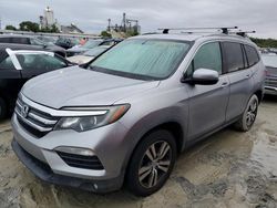 Salvage cars for sale at Riverview, FL auction: 2016 Honda Pilot EXL