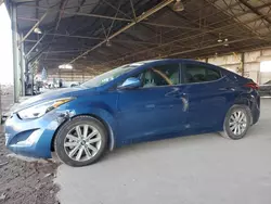 Hyundai salvage cars for sale: 2014 Hyundai Elantra SE