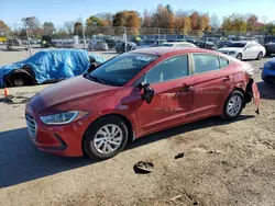 Salvage cars for sale from Copart Chalfont, PA: 2017 Hyundai Elantra SE