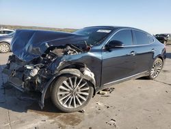 Salvage Cars with No Bids Yet For Sale at auction: 2018 KIA Cadenza Luxury