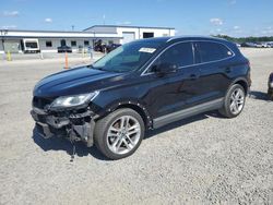 Salvage cars for sale at Lumberton, NC auction: 2017 Lincoln MKC Reserve