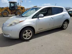 Nissan Vehiculos salvage en venta: 2011 Nissan Leaf SV