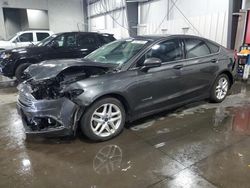 Salvage cars for sale at Ham Lake, MN auction: 2018 Ford Fusion SE Hybrid