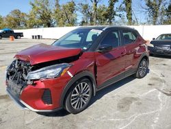 Salvage cars for sale at Bridgeton, MO auction: 2021 Nissan Kicks SV