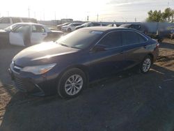 Salvage cars for sale at Greenwood, NE auction: 2015 Toyota Camry LE