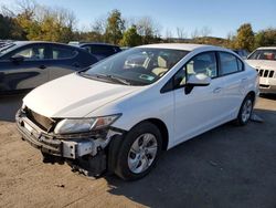 Honda salvage cars for sale: 2015 Honda Civic LX